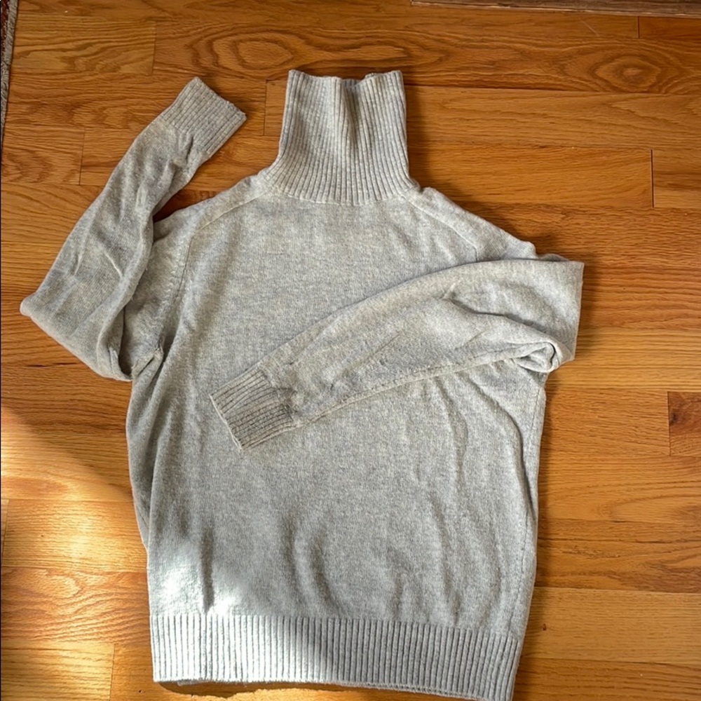 Turtle neck , knit sweater